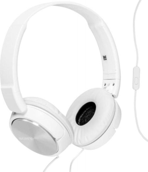 MDR-ZX310APW Beyaz Mikrofonlu Kulak Üstü Kulaklık