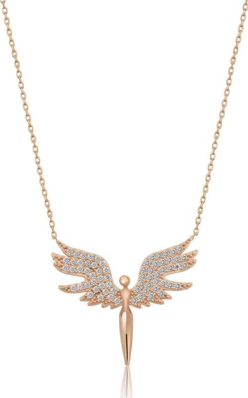 925 Ayar Mikail Meleği Gümüş Kolye