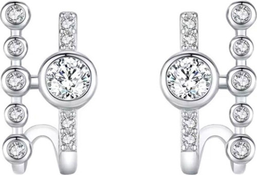 Timeless Series Stellar Elegance Kadın Gümüş Küpe