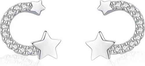 Timeless Series Yıldız Ayışığı Kadın Gümüş Küpe