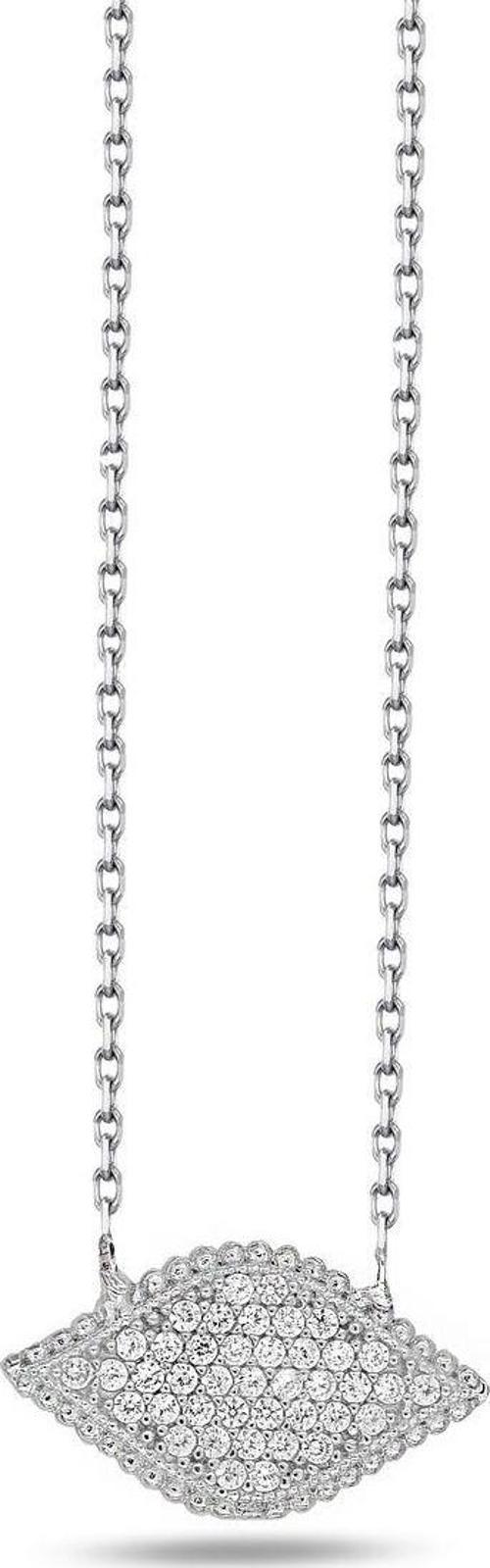 Timeless Series Zirkon Taşlı Gümüş Sonsuz Görüş Kolyesi