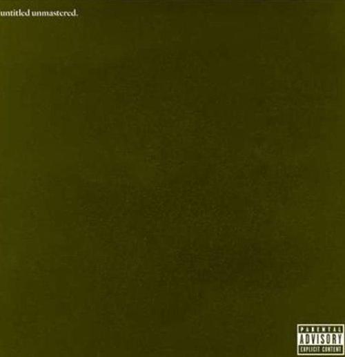 Kendrick Lamar Untitled Unmastered Plak
