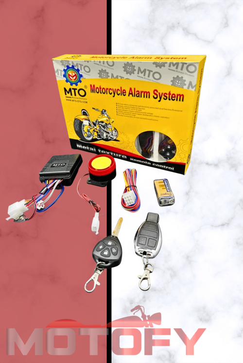 MOTOSİKLET ALARMI UZAKTAN ÇALIŞTIRMA ÖZELLİKLİ 125 dB YÜKSEK SESLİ