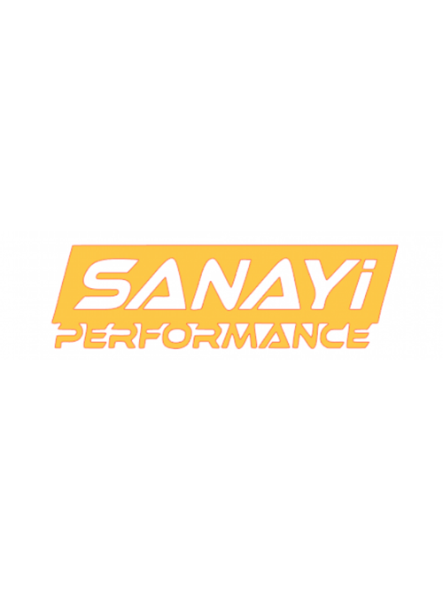 SANAYİ PERFORMANCE GOLD 20x6cm ETİKET - STİCKER