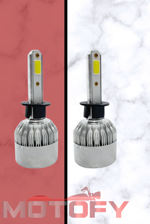 H1 LED FAR AMPÜLÜ TAKIMI BEYAZ 72W 8400 LÜMEN (2 ADET)