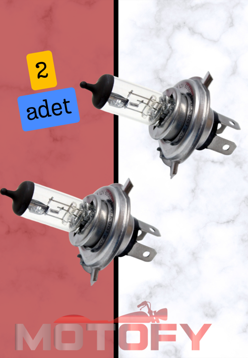 H4 FAR AMPÜLÜ 12V/55A (2 ADET)