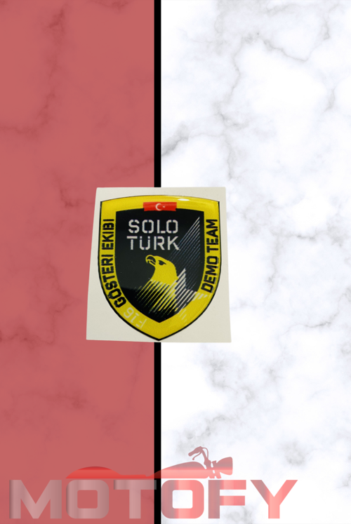 SOLO TÜRK DAMLA ETİKET 5x6cm