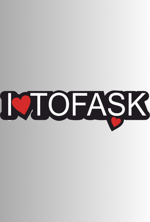 TOFAŞK YAZI STİCKER ETİKET 30cm