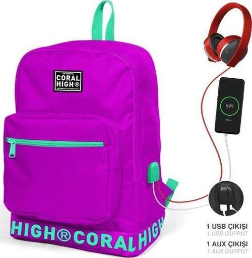 Sırt Çanta (Usb+Aux Soketli) 24102