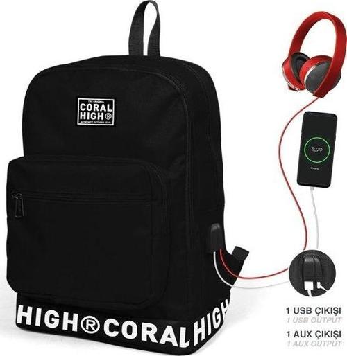 Sırt Çanta (Usb+Aux Soketli) 24101