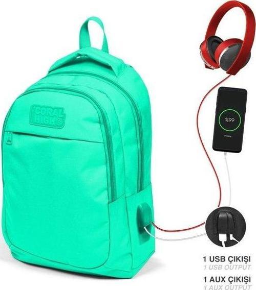 Sırt Çanta (Usb+Aux Soketli) 24309