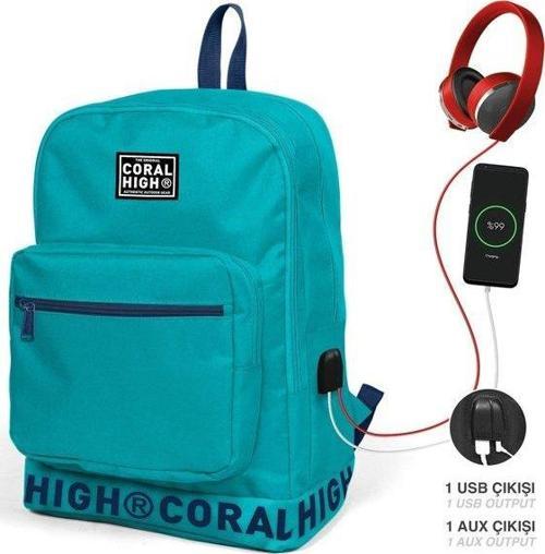 Sırt Çanta (Usb+Aux Soketli) 24110