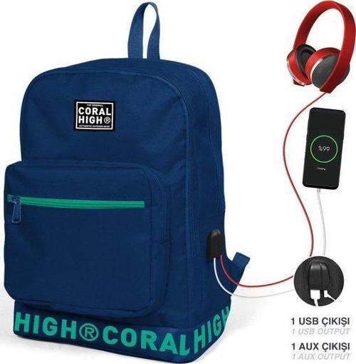 Sırt Çanta (Usb+Aux Soketli) 24107