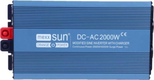 12 V Volt 2000 W Watt Modifiye Sinüs Akü Şarjlı İnverter 220 Volt Çevirici İnvertör