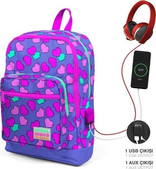 Sırt Çanta (Usb+Aux Soketli) 23263