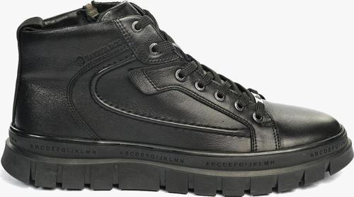 Hakiki Deri Derry Siyah Erkek Bot