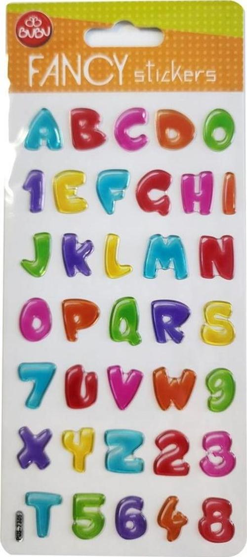 Damla Sticker Funcy Harfler 9x20 PUS-7305
