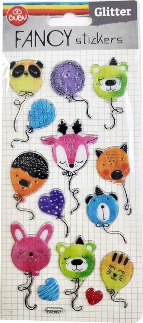Damla Sticker Glitter Balon 9x20 PUS-6607