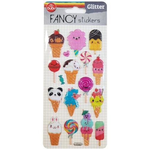 Damla Sticker Glitter Dondurma 9x20 PUS-6601
