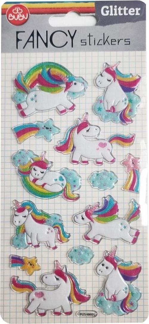 Damla Sticker Glitter Unicorn 9x20 PUS-6605