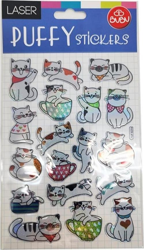 Damla Sticker Kedi 12,5x23,5 PUF-6204