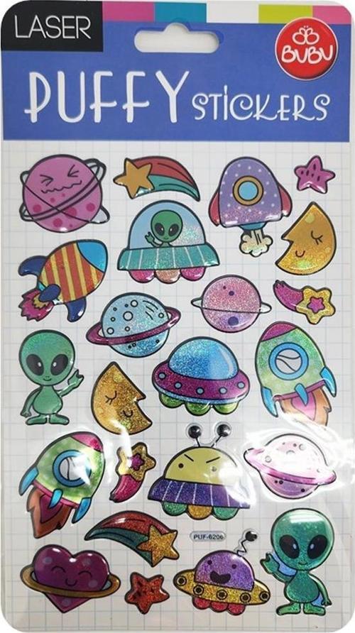 Damla Sticker Uzay 12,5x23,5 PUF-6206