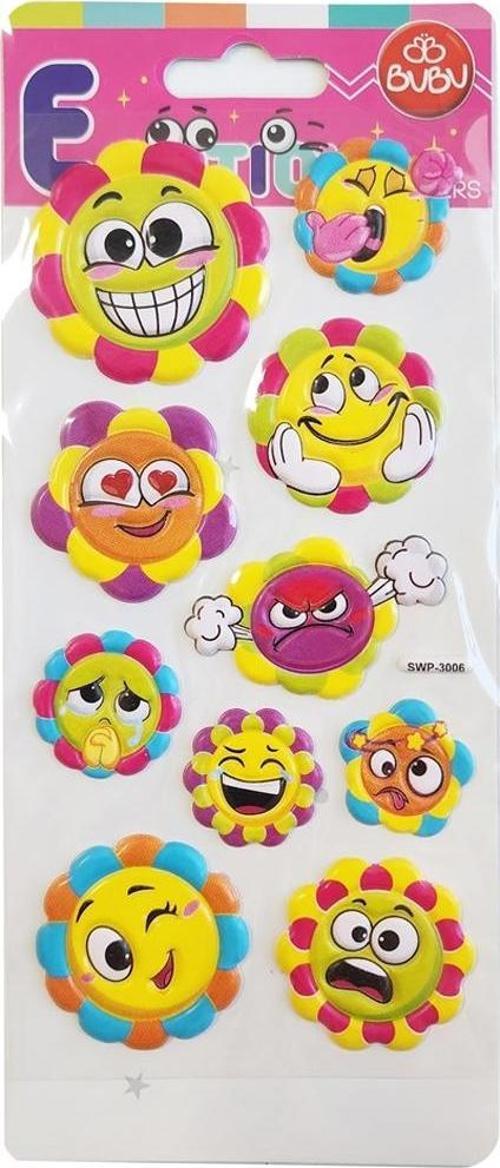 Emotions Puffy Sticker Güneş Çiçekler 9x21 SWP-3006