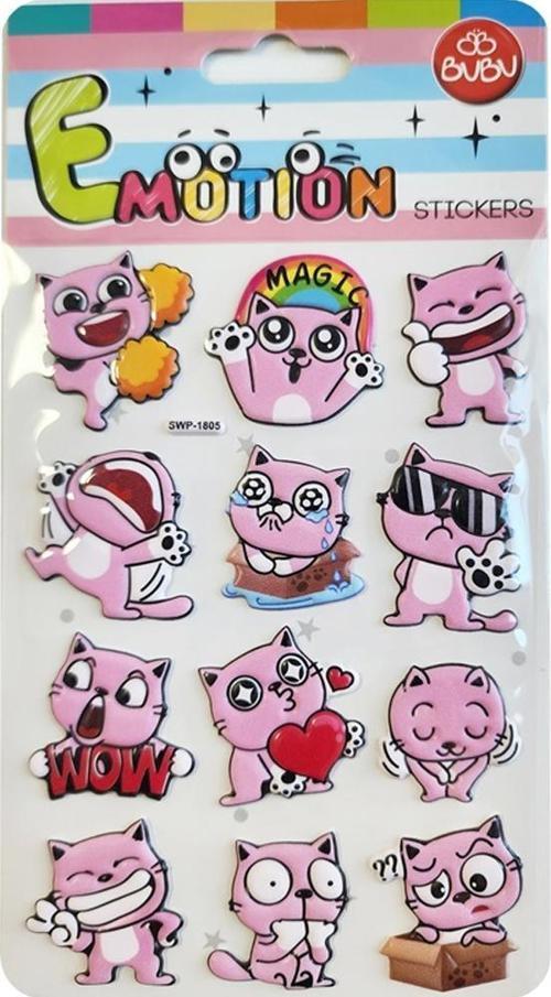 Emotions Sticker Cats 10,9x20,5 SWP-1805