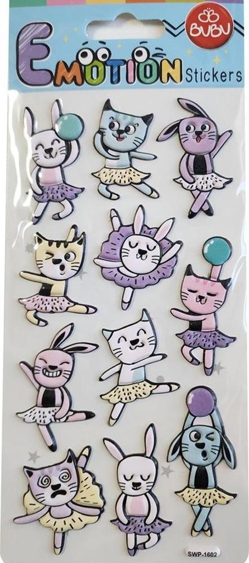 Emotions Sticker Cats 9x21 SWP-1602
