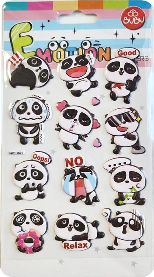 Emotions Sticker Panda 10,9x20,5 SWP-1801