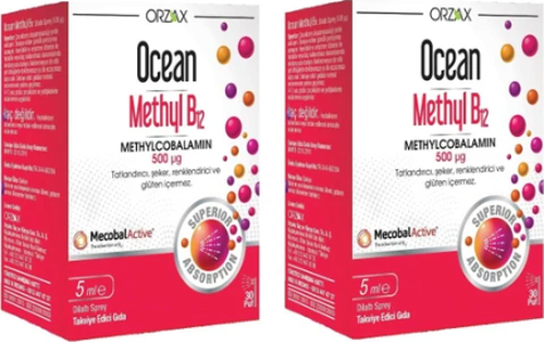Methyl B12 500 Mg 5ml Sprey 2 Kutu