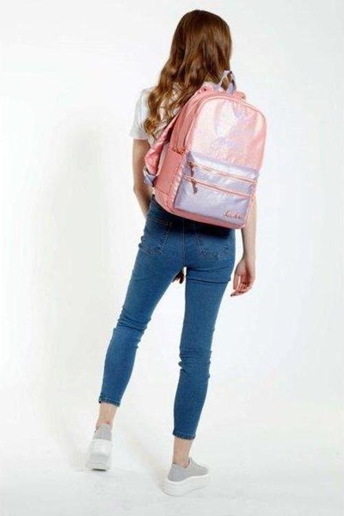 Sparkle Sırt Çantası Duble Somon K1570
