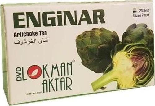 Lokman Aktar Enginar Çayı Süzen Poşet 20 x 2 G