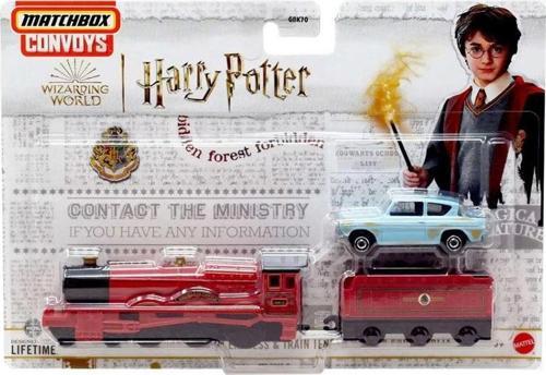 Convoys Harry Potter Hogwarts Express & Train Tender \ 1962 Ford Anglia (1/64)