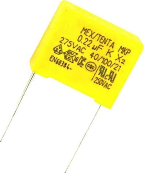 0.22 MF 275 VOLT AC POLYESTER KONDANSATÖR