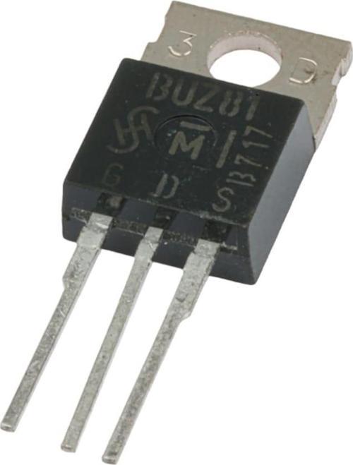 BUZ 81 TO-220 Mosfet Transistör Entegre Devre