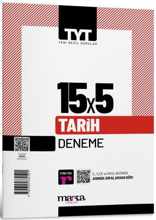 2025 TYT Tarih 15 Deneme Tamamı Video Çözümlü