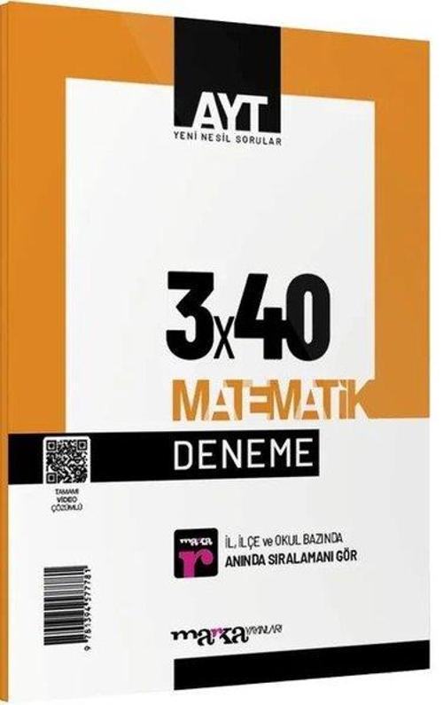 2023 AYT MatemaWk 3x40 Deneme
