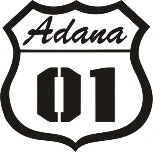 01 Adana Sticker Adana Araba Yapıştırması