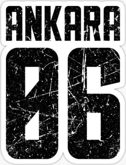06 AMKARA Sticker Yapıştırma Oto Etiket 17cm