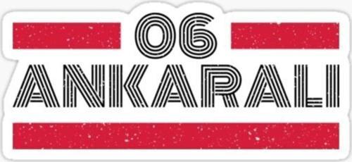 06 Ankaralı Plaka Araba Sticker Yapıştırması