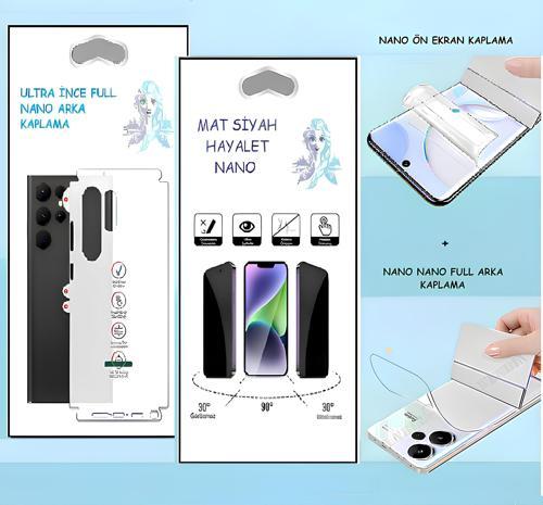 Xiaomi REDMİ NOTE 4 - NANO Ekran Koruyucu HAYALET + NANO Arka Kaplama SET Ultra İnce Esnek