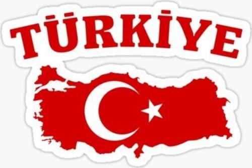15 Cm Türkye Araba Sticker Yapıştırma Etiket