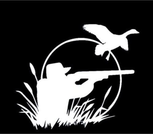 15.4 cm Hunter Vahşi Ördek Avcılık Araba Çıkartmaları