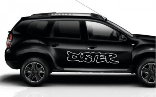 2 Adet Dacia Duster Yazısı Büyük Sticker Kapı Yapıştırma