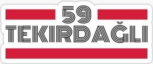 59 Tekirdağlı Plaka Araba Sticker Yapıştırması