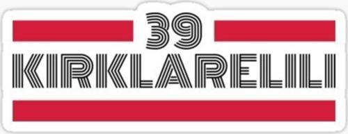 39 Kırklarelili Plaka Araba Sticker Yapıştırması