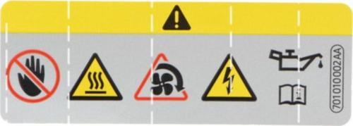 701010002a 701010002aa Uyarı Etiketi Sticker Yapıştırma