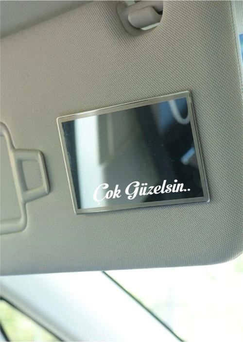 4 Adet 8 X 1,7 Cm Çok Güzelsin Oto Sticker Araba Cam Sticker Etiket