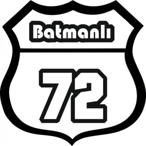 72 Batman Plaka Numarası Sticker Araba Yapıştırma